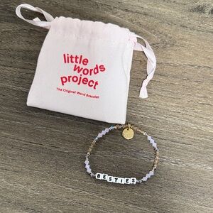 Little words project “Besties” Bracelet